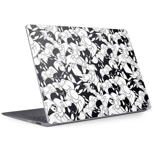 Looney Tunes Sylvester Super Sized Pattern Surface Laptop 2 Skin